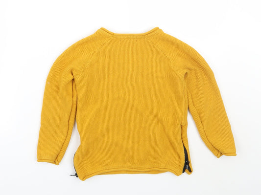 Primark Girls Yellow Pullover Jumper