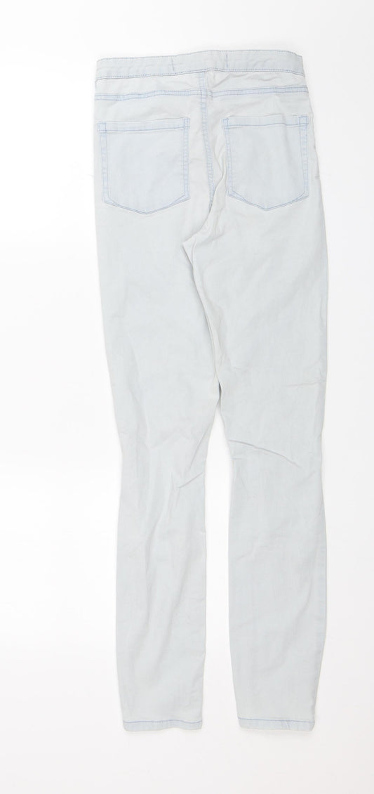 Denim Co. Womens Blue Jegging Jeans Size 8 L27 in