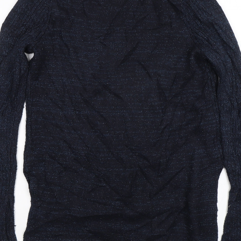 H&M Womens Blue Pullover Jumper Size S