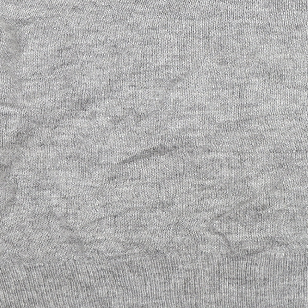 New Look Womens Grey Pullover Jumper Size M