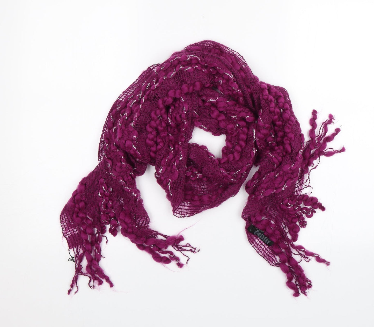 Per Una Unisex Purple Scarf