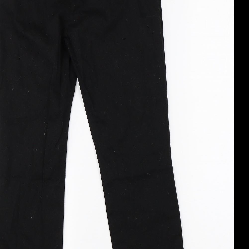 Wallis Womens Black Dress Pants Trousers Size 10 L21 in