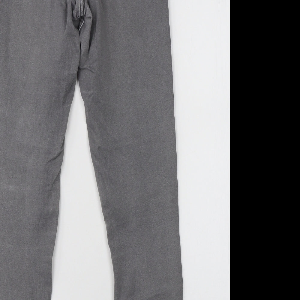 M&S Womens Grey Denim Skinny Jeans Size 8 L26 in