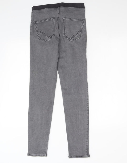 ESMARA Womens Grey Denim Jegging Jeans Size 8 L28 in