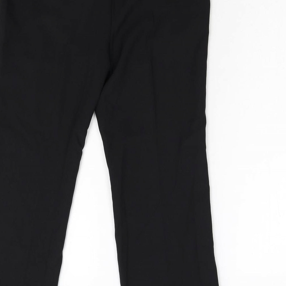 Capsule Womens Black Trousers Size 10 L27 in