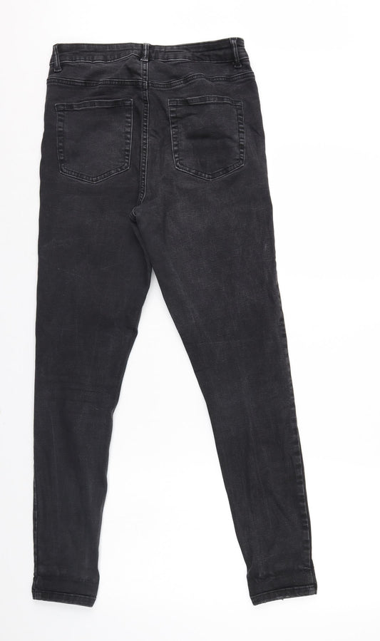 Denim Co Womens Black Skinny Jeans Size 14 L29 in - Denim Co