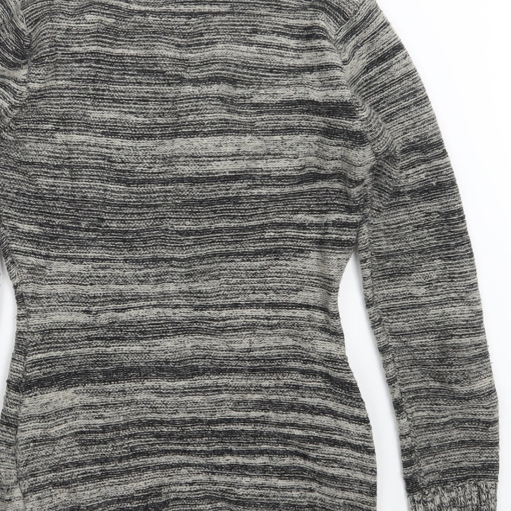 Stella Womens Black Knit Pullover Jumper Size M