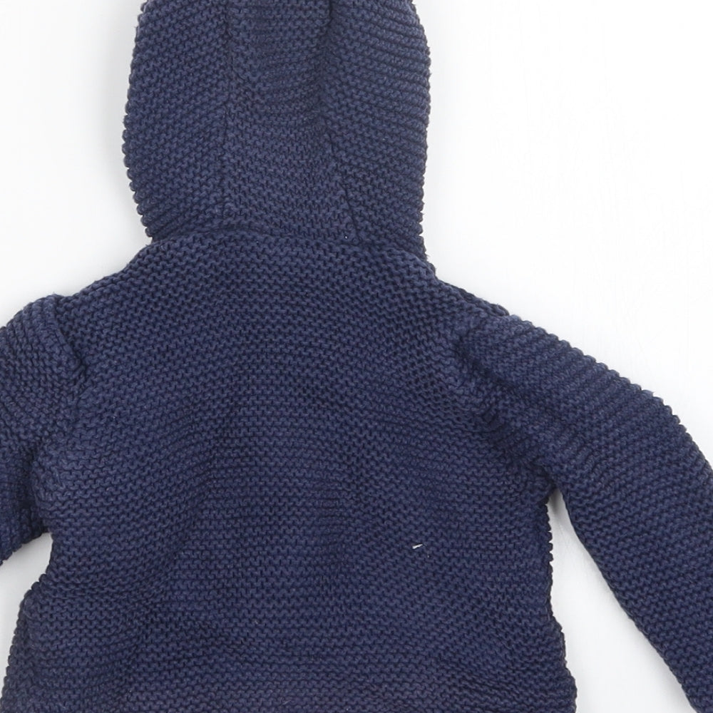 Marks and Spencer Baby Blue Knit Jacket Size 3-6 Months