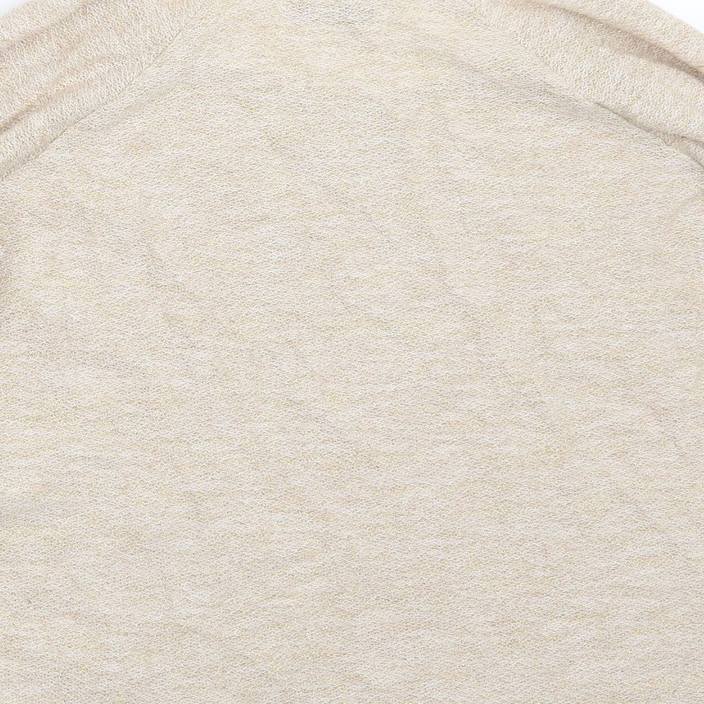 Oasis Womens Beige Pullover Jumper Size XS