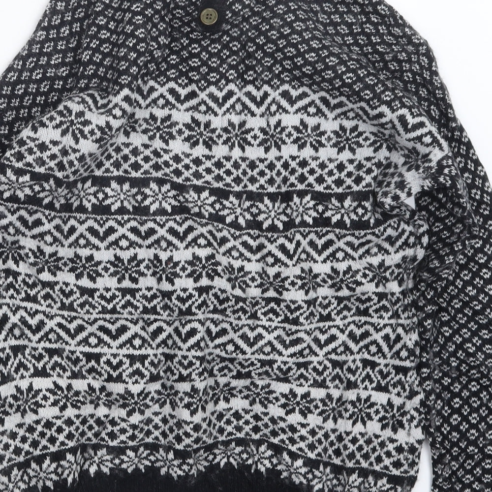 NEXT Womens Black Knit Pullover Jumper Size 12