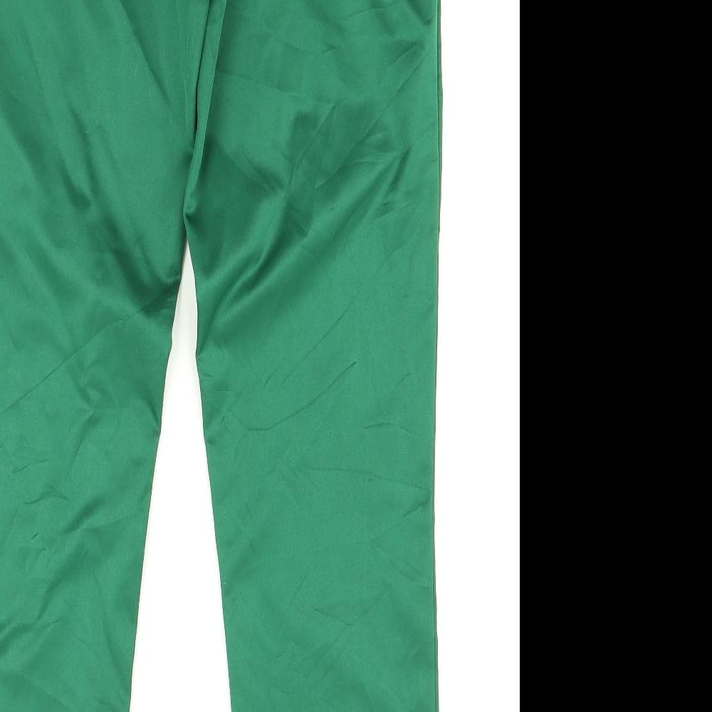 Miss Womens Green Dress Pants Trousers Size 30 in L28 in