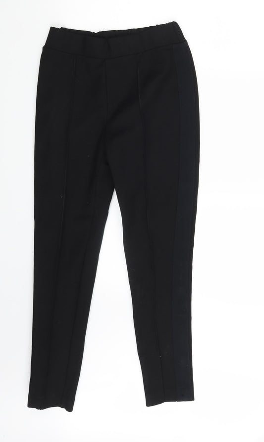 Autograph Womens Black Denim Jegging Leggings Size 8 L27 in