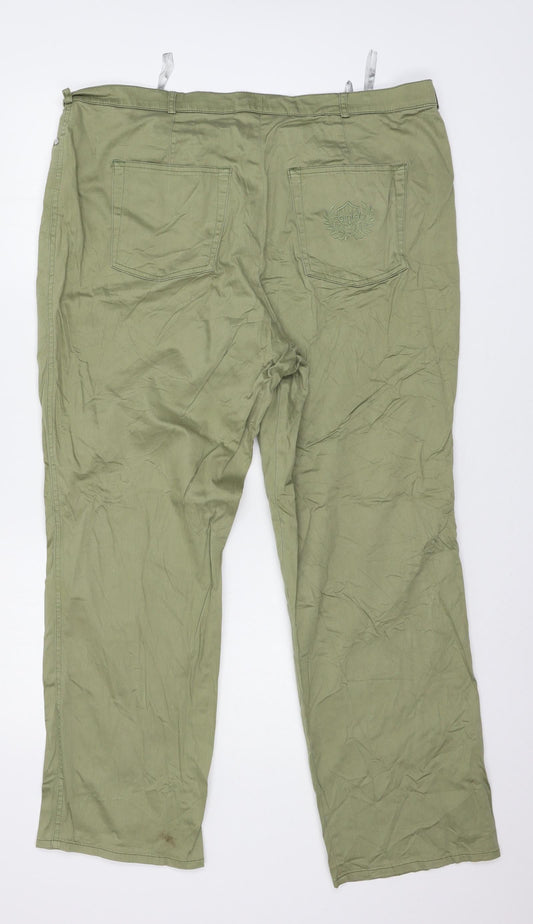 Cadeo Womens Green Trousers Size 40 in L27 in