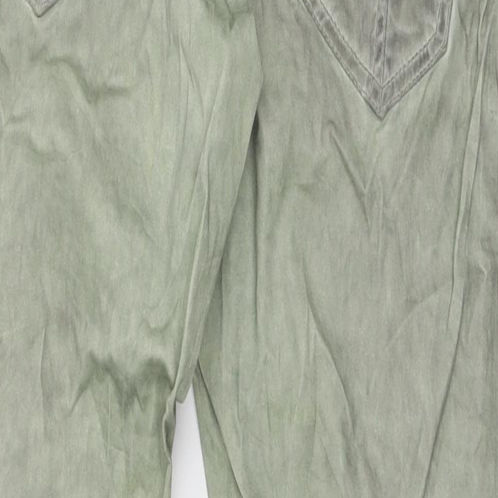 Wanga Womens Green Trousers Size S L29 in