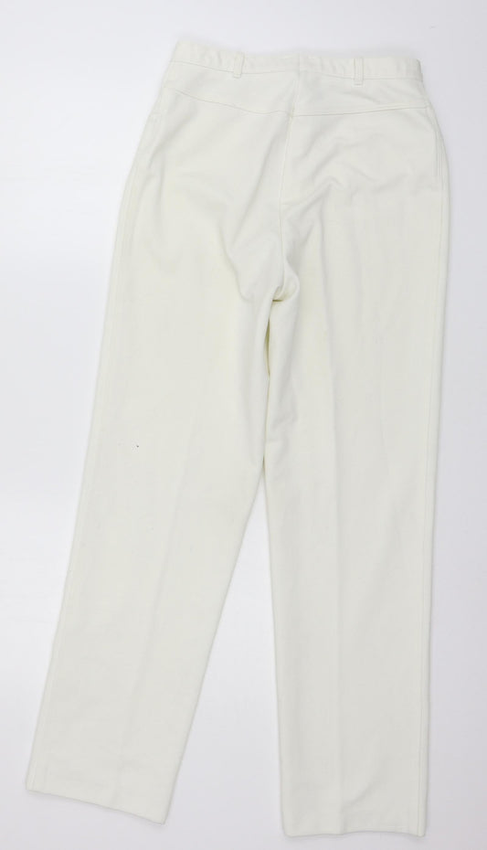 Finn Karelia Womens White Trousers Size 16 L30 in