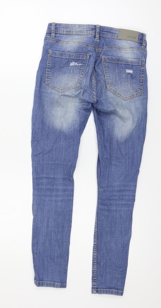 Diverse Womens Blue Denim Skinny Jeans Size 6 L26 in
