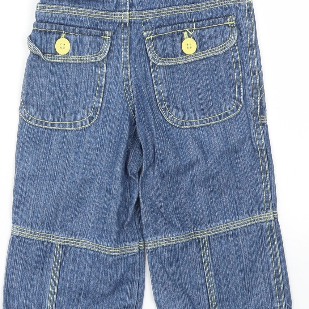 Evie Angel Girls Blue Straight Jeans Size 4-5 Years
