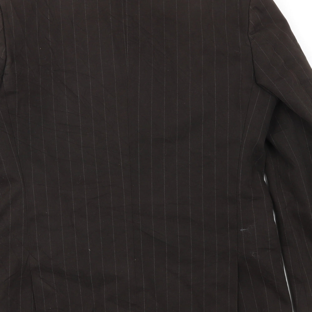 Preworn Mens Brown Tuxedo Blazer Size 40