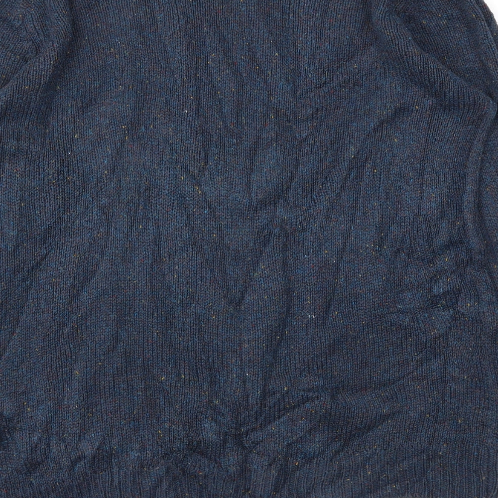 Cedar Wood State Mens Blue Pullover Sweatshirt Size M