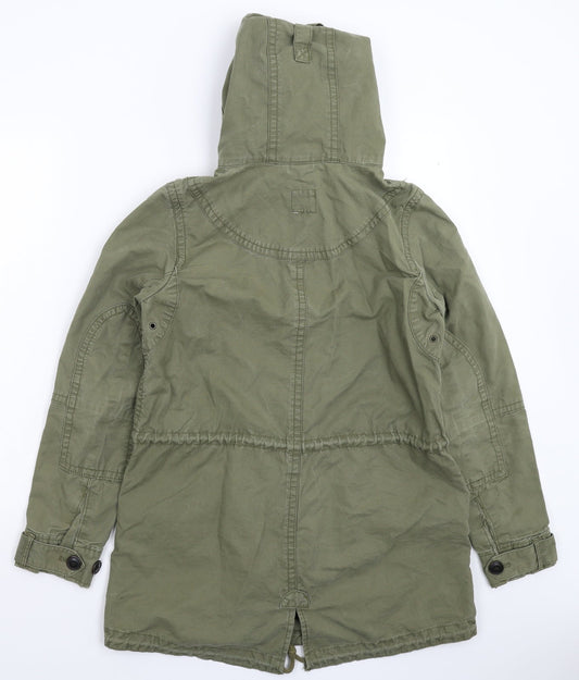 Gap Womens Green Jacket Coat Size XS