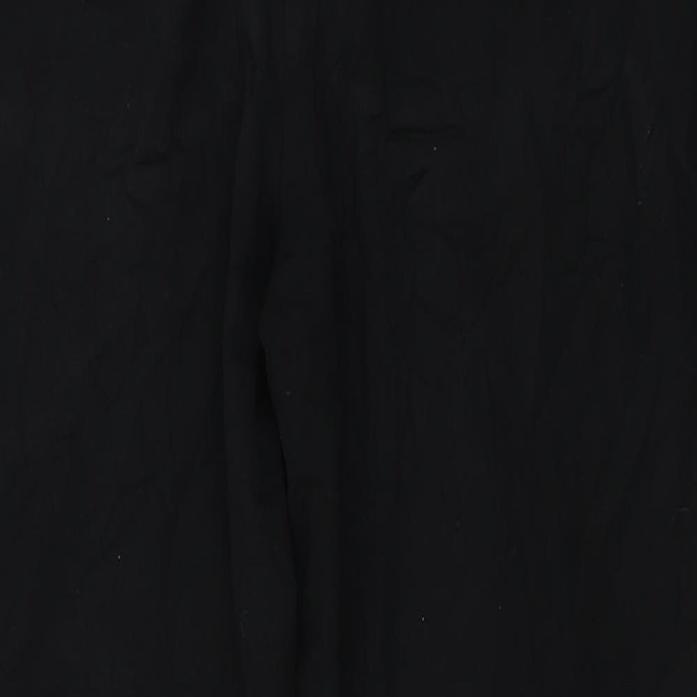 Marks and Spencer Womens Black Trousers Size 14 L23 in