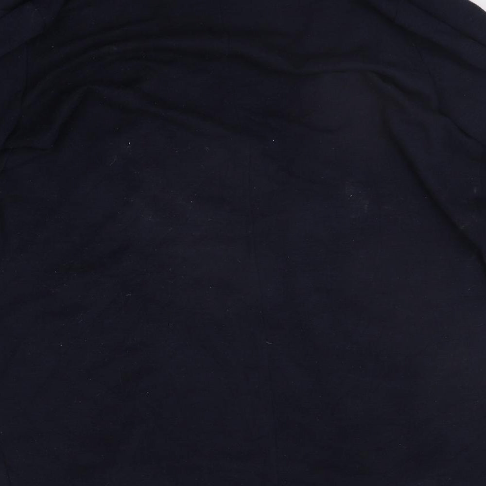 Marks and Spencer Womens Blue Cardigan Jumper Size 14