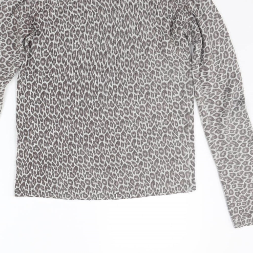 Primark Womens Animal Print Pullover Jumper Size 10
