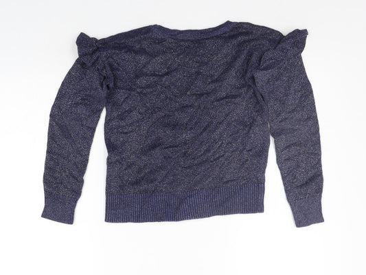 Gap Boys Black Pullover Jumper Size 8 Years