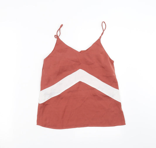 Moss Copenhagen Womens Pink Camisole Blouse Size XS