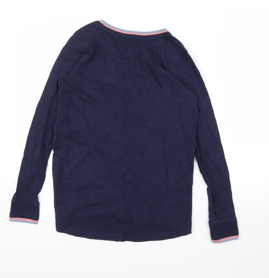NEXT Womens Blue Basic T-Shirt Size 8
