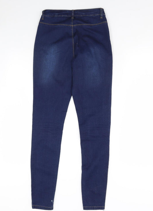 lawless Womens Blue Denim Skinny Jeans Size 8 L29 in