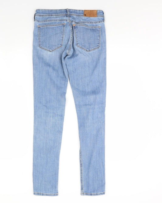 Preworn Womens Blue Straight Jeans Size 26 in L32 in
