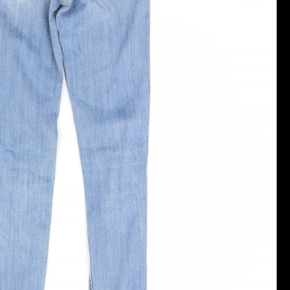 Preworn Womens Blue Straight Jeans Size 26 in L32 in