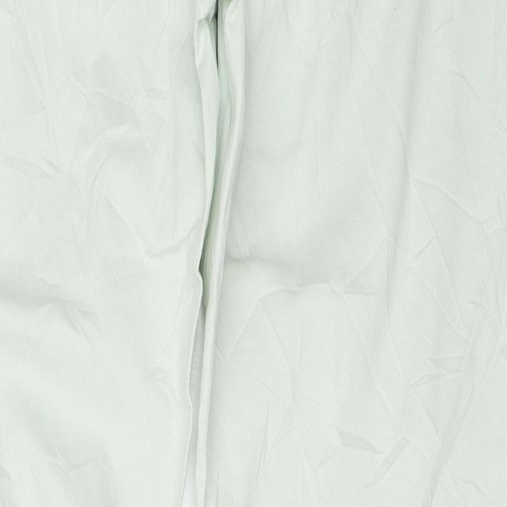 Preworn Womens Green Capri Trousers Size 33 in L27.5 in