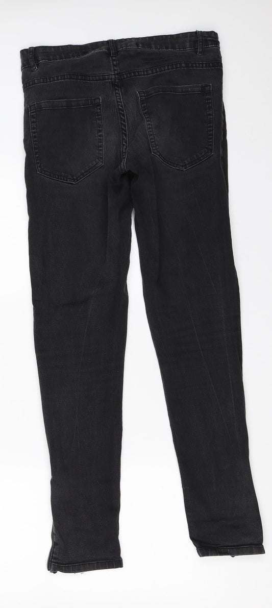ESMARA Womens Black Skinny Jeans Size 29 in L29 in