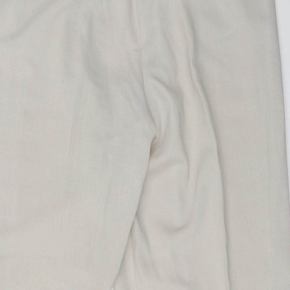 Preworn Womens Beige Trousers Size 38 in L27 in