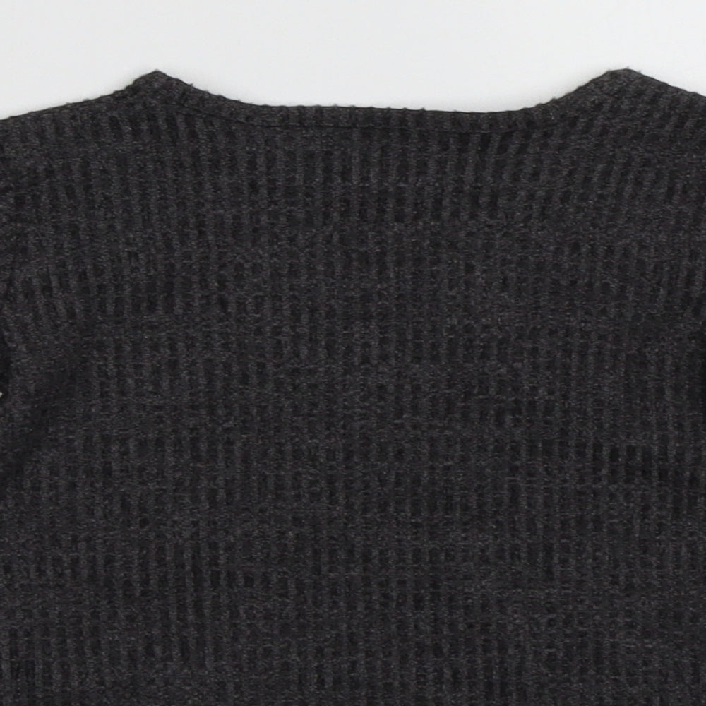 M&s Baby Grey Pullover Jumper Size 6-9 Months