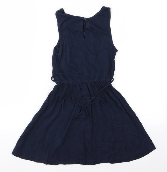 Atmosphere Womens Blue Floral Fit & Flare Size 6 - Atmosphere