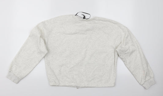 Divided Womens Ivory Pullover Sweatshirt Size S - Divided Sweatshirt