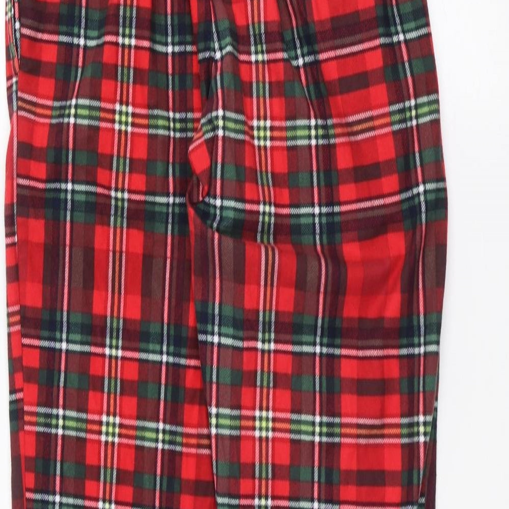NEXT Womens Red Trousers Size S L27 in