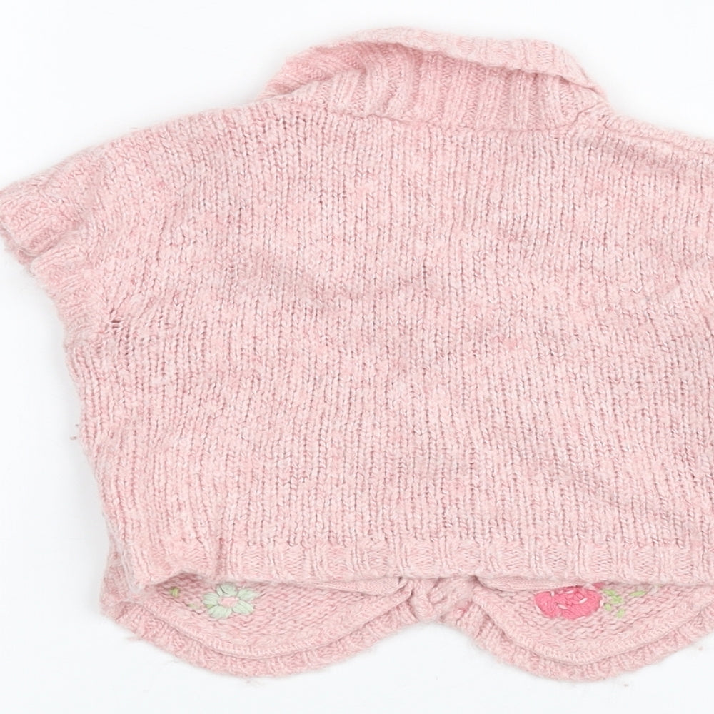 NEXT Baby Pink Jacket Coatigan Size 12-18 Months