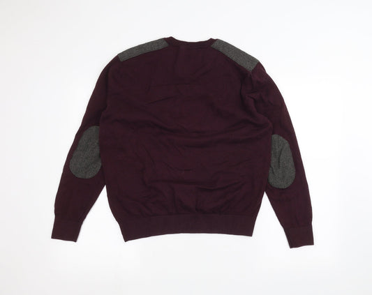 Burton Mens Red Pullover Jumper Size M