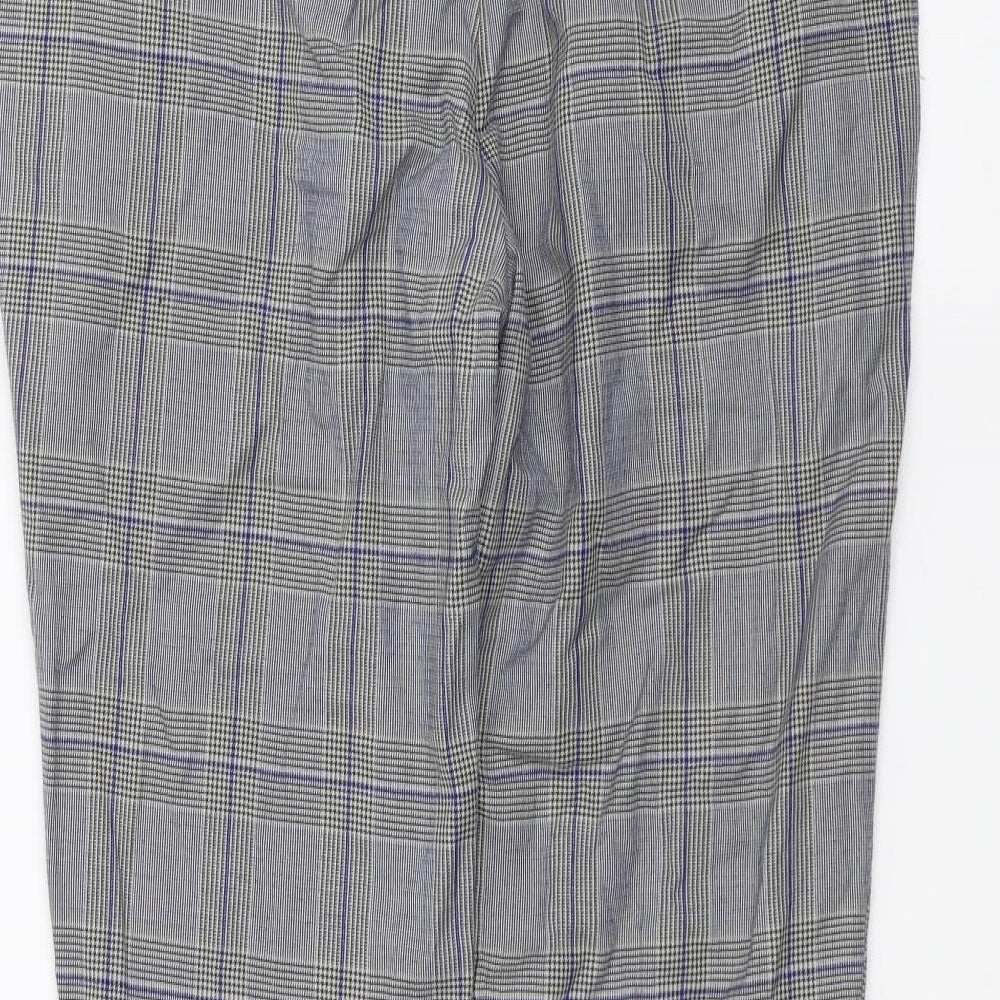 Preworn Womens Grey Trousers Size 32 in L32 in