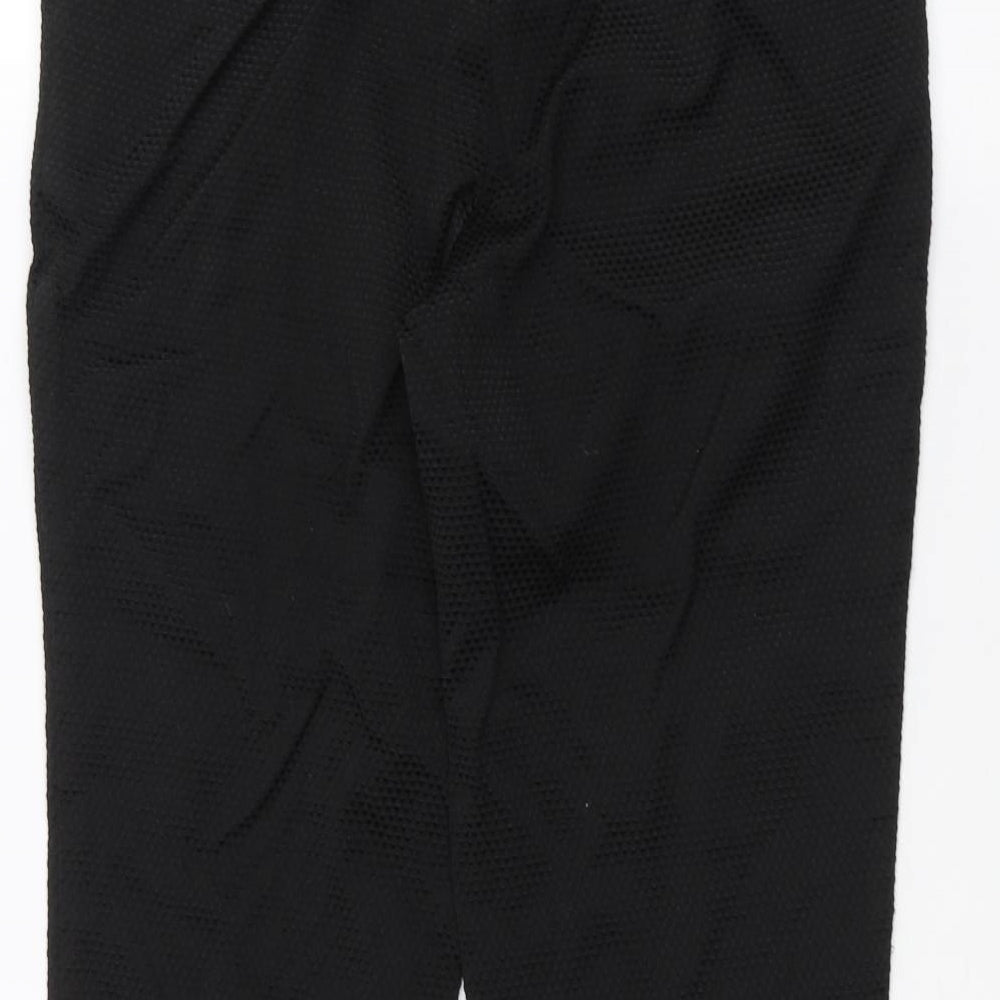Atmosphere Womens Black Trousers Size 10 L23 in
