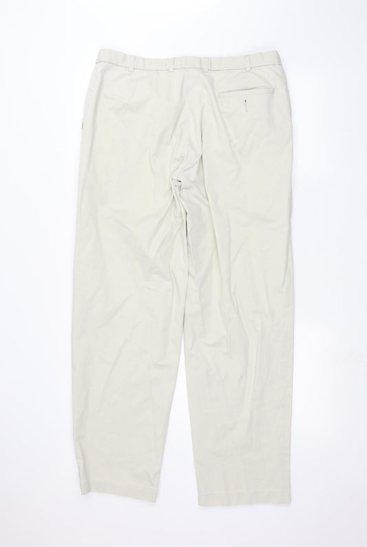 Marks and Spencer Womens White Straight Jeans Size 36 in L30 in