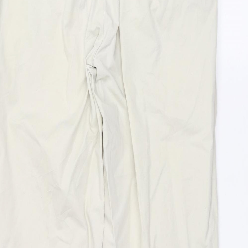 Marks and Spencer Womens White Straight Jeans Size 36 in L30 in