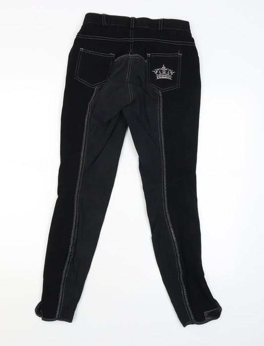 Laura Garrelli Womens Black Skinny Jeans Size 26 L28 in