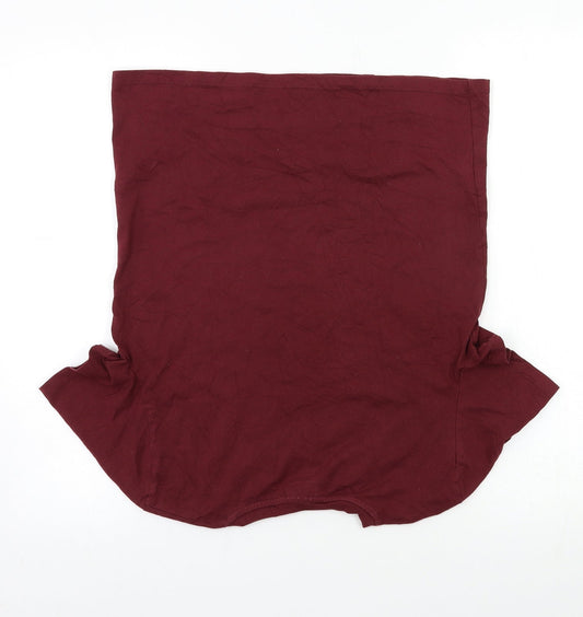 Topshop Womens Pink Basic T-Shirt Size 8