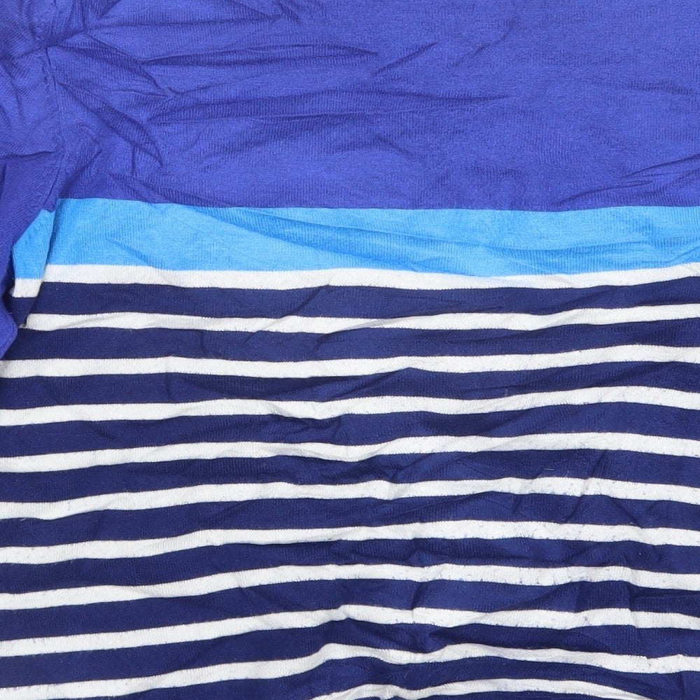 M&Co Womens Blue Pullover Jumper Size L