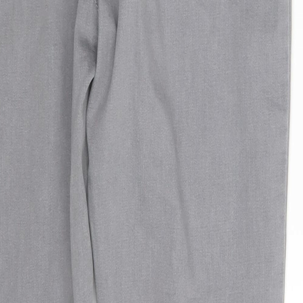 Denim & Co. Womens Grey Denim Jegging Leggings Size 14 L28 in